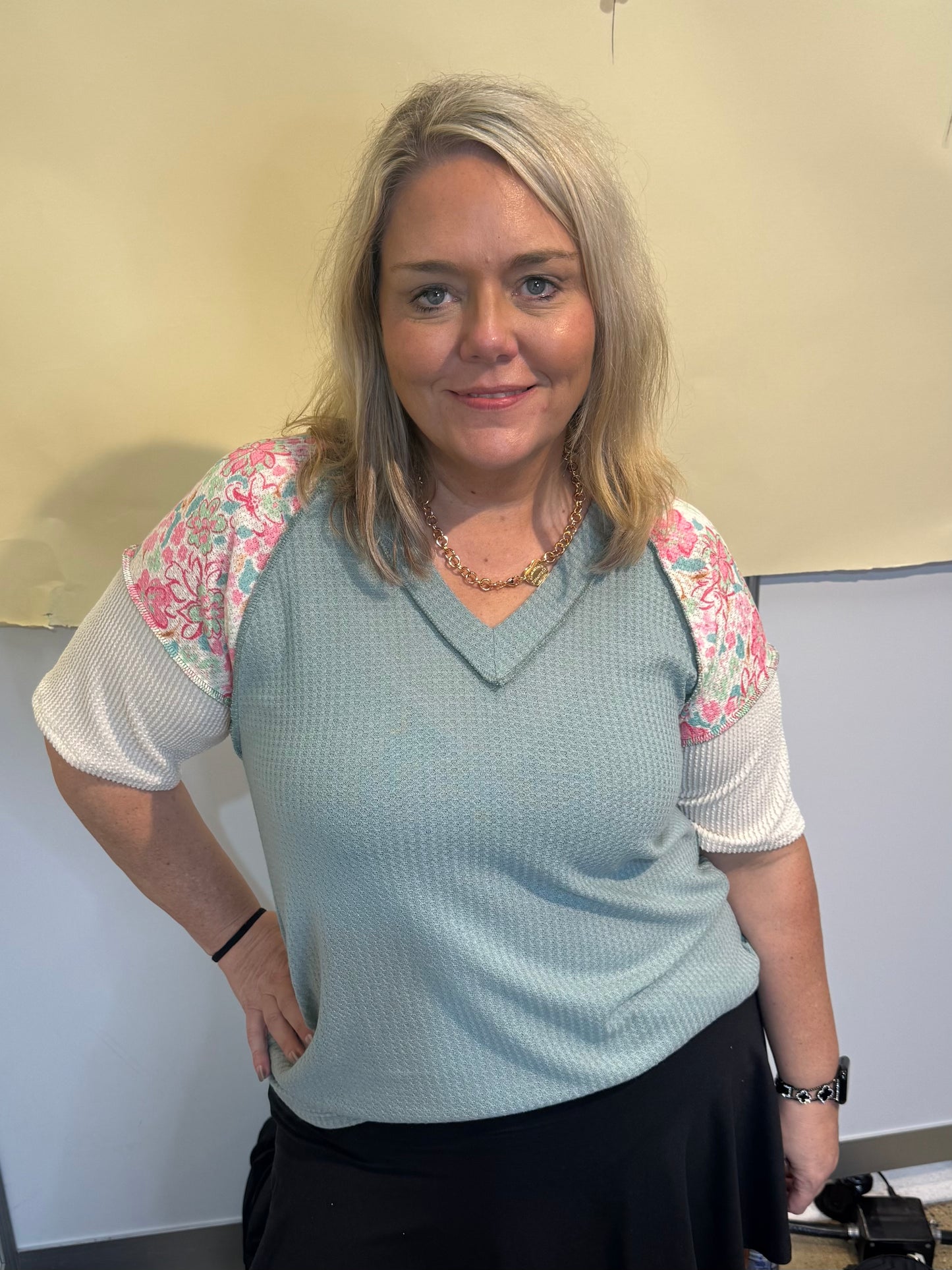 Heimish-Floral Top