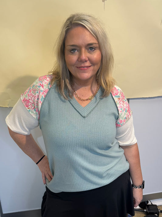 Heimish-Floral Top
